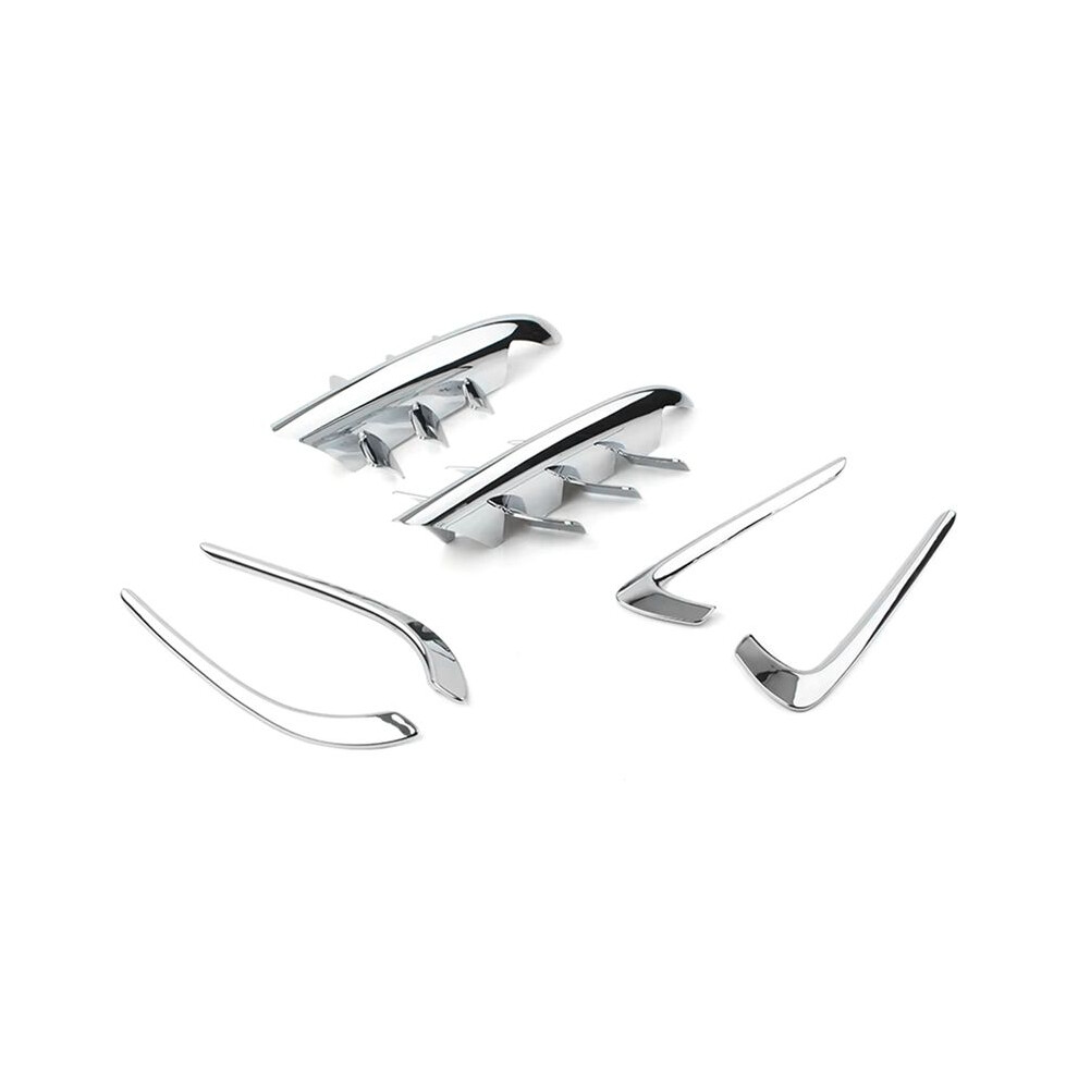 1Pair Motorcycle Fairing Premier Shark Gills Set Chrome Abs For Honda Goldwing Gl1800 2001-2011 6133752394128