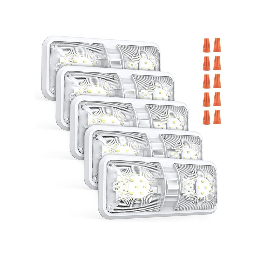 5Pack Rv Led S Interior Rv For Inside, Rv Ceiling Dome Lamp Led With Switch For Rv/Camper/Trailer/Boat Light 4712262908876