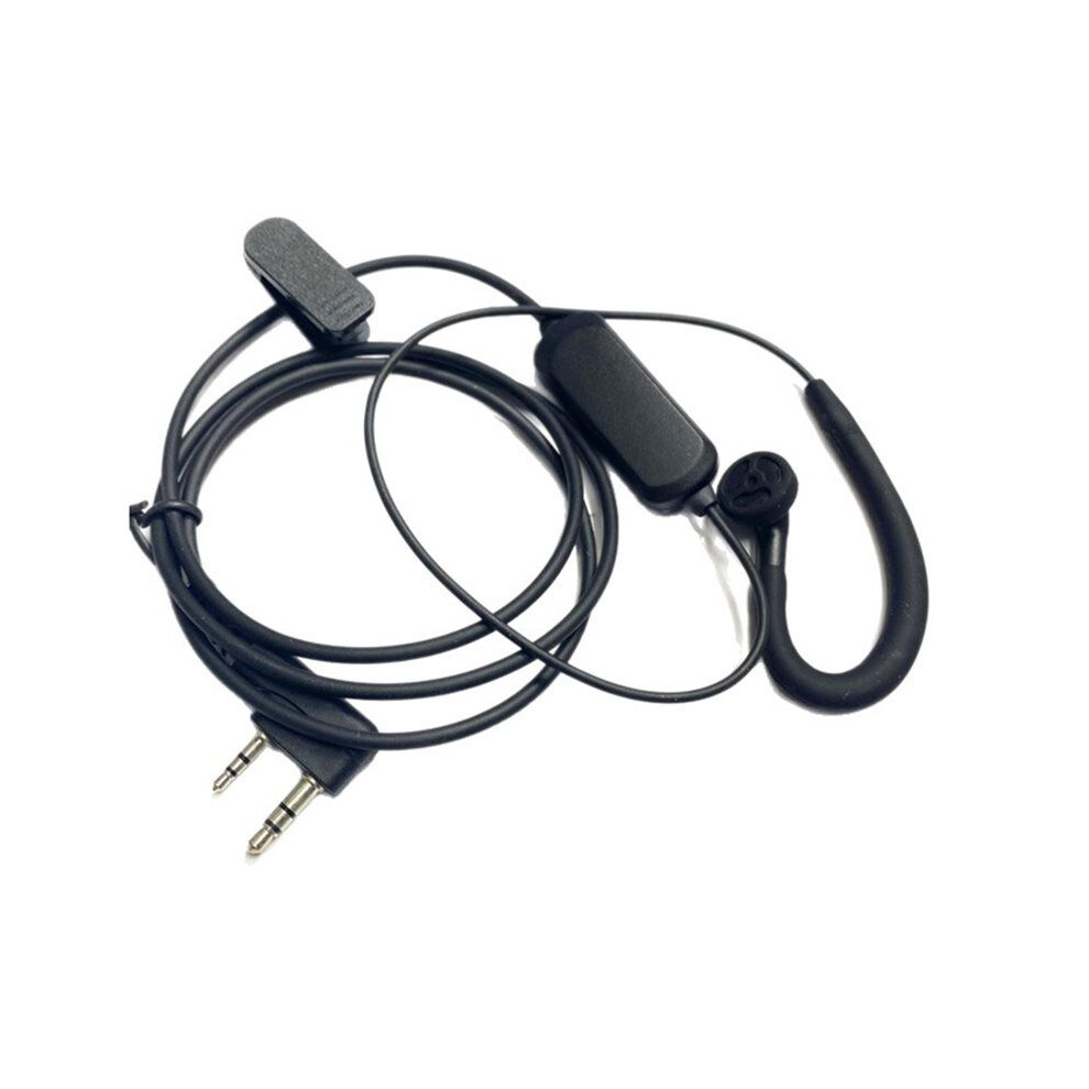 For Baofeng Bf-888S Uv5r 2 Pin Earphone Silicone Material Walkie-Talkie Headset Wired Two Way Radio Earpiece Earphone 4713445784850
