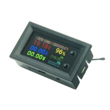 DC720 30V Digital Power Voltmeter Ammeter Voltage Wattmeter Temperature Meter 9 In1