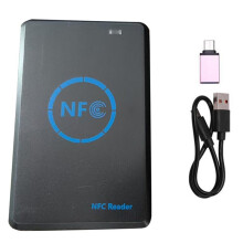 5-Band NFC Smart Chip Reader/Writer+4xCUID Keychain 125K 13.56M Copier HID Duplicator Tag Clone ID IC Keychain Key Copy