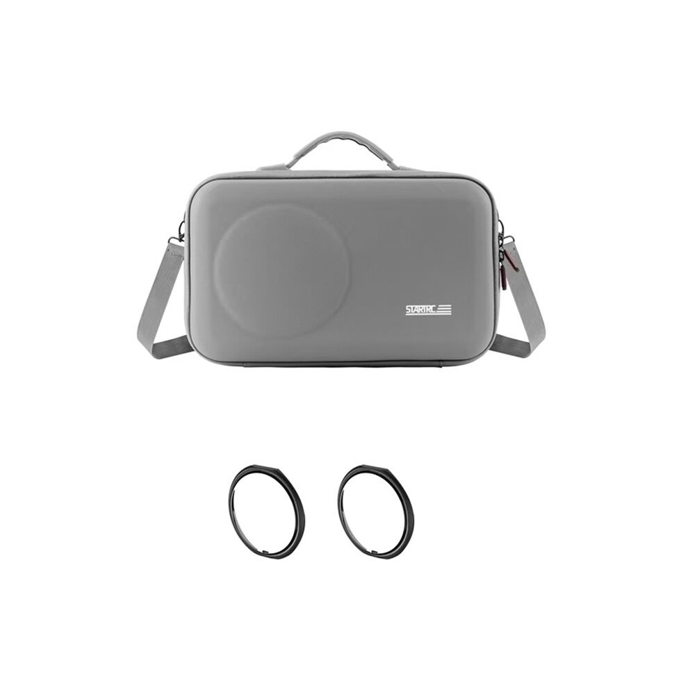 Startrc For Dji Osmo 360 Camera Carrying Case Portable Pu Storage Protective Bag With Panoramic Camera Lens Protector 6133443835886