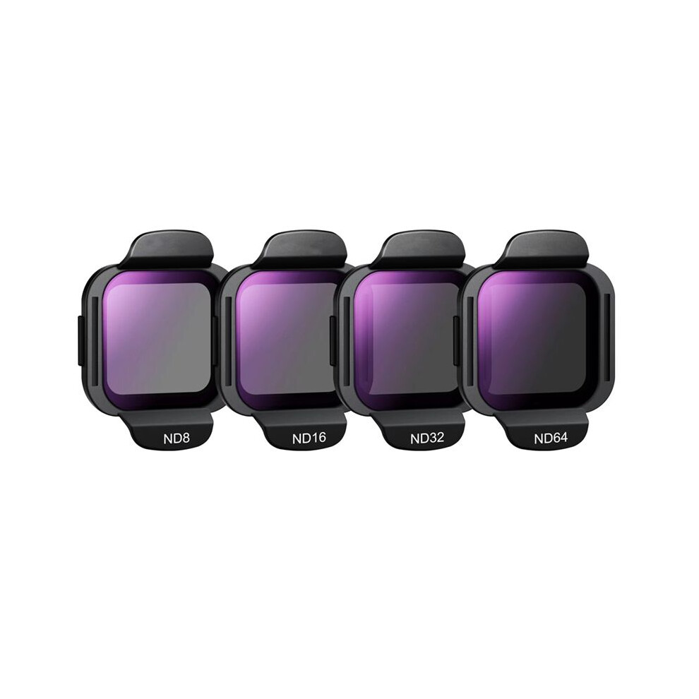 For Dji Flip Nd Filter Kit Nd8/16/32/64 Snap-On Hd Neutral Density Polarized Lens Filters Enhanced Aerial Photography 6133443843867