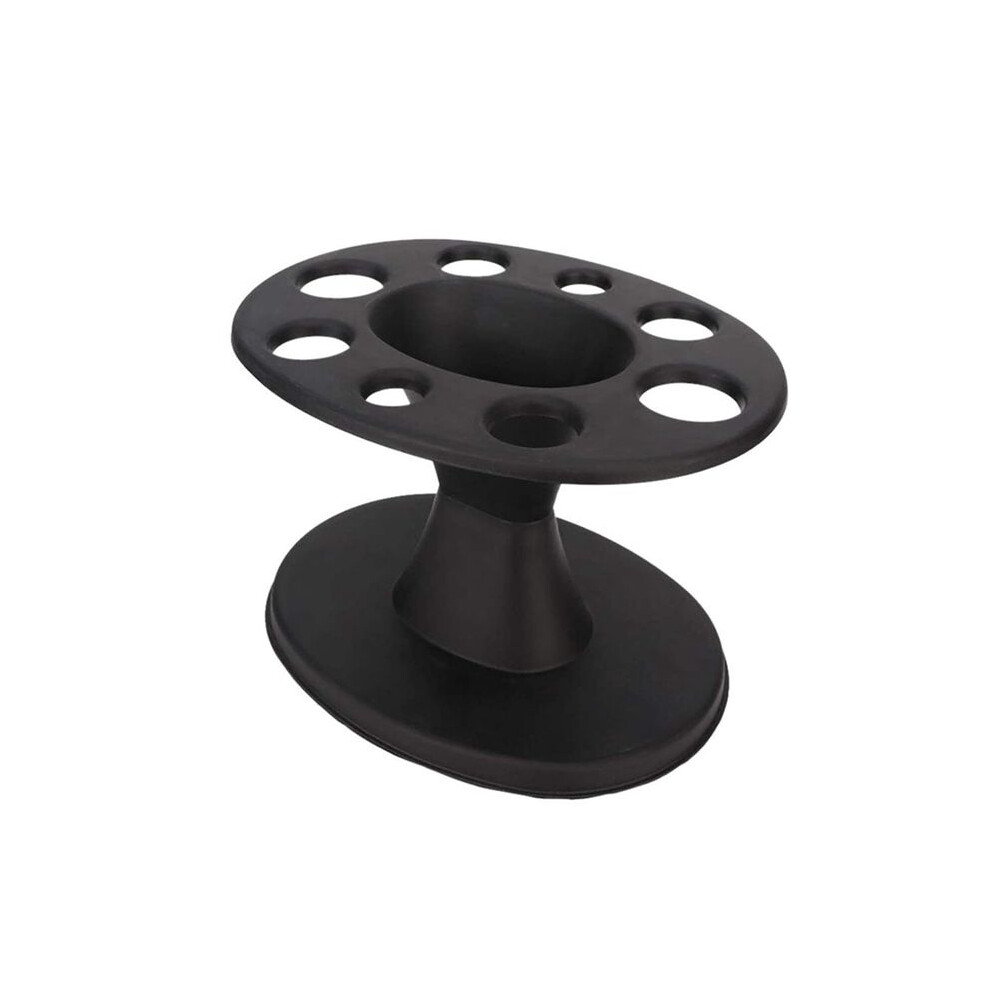 Hair Brush Holder Round Hair Brush Comb Holder Display Rack Hair Styling Brush Stand Hairdressing Tool Shelf Accessories