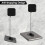 Retractable Remote Control Tethers, Remote Cable Lock , 6.6Ft /2M Remote Control Security Lock for TV and DVD 2 Pcs 7