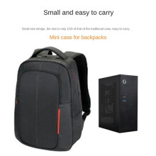 A09 HTPC Computer Case Mini ITX Gaming PC Chassis Desktop Chassis USB3.0 Type-C Computer Case Home Computer Case Silver