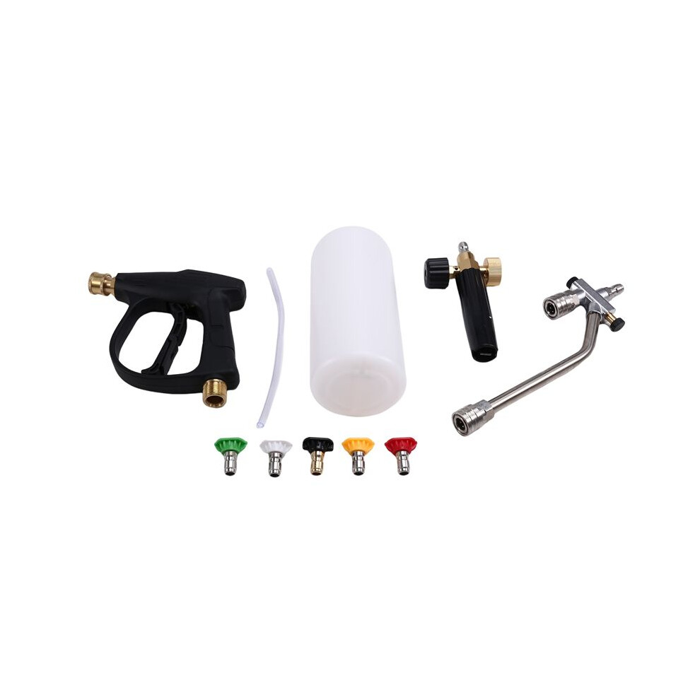 Car Auto Wash Foam Gun High Pressure Auto Washer Pot Snow Foam Lance Soap Foamer Water Gun Foam Watering Set 6132123156495