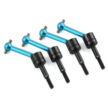 4Pcs Metal Universal Drive Shaft Driveshaft CVD 53792 for TT01 TT02 TT01D TT01E TA04 1/10 RC Car Parts,