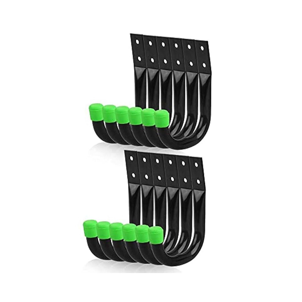 12Pcs Heavy Duty Garage Storage Utility Hooks, Utility Hooks For Garage Wall,Bike Hooks For Garage Wall 4712705322054
