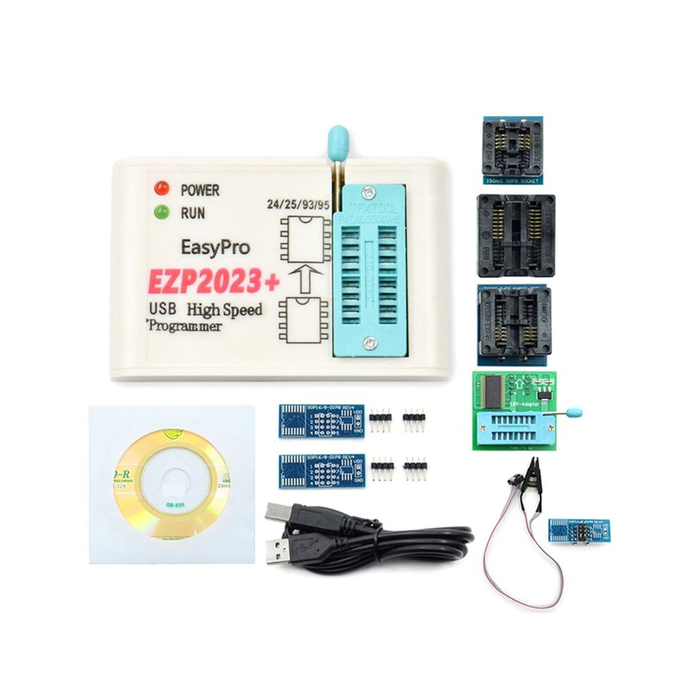Ezp2023+ High-Speed Spi Flash Programmer Ezp2023 Support 24/25/93/95 Eeprom Bios 25T80 Burning Offline Copy 6132295094748