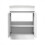 600mm Free Standing 2 Doors Bathroom Vanity Unit with Ceramic Basin, Matte White 4