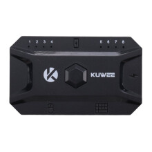 Bluetooth Hub USB 5.0 Converter Wired Keyboard&Mouse to Wireless Hub Adapter Support 8 Devices for Tablet,Laptop,Mobile