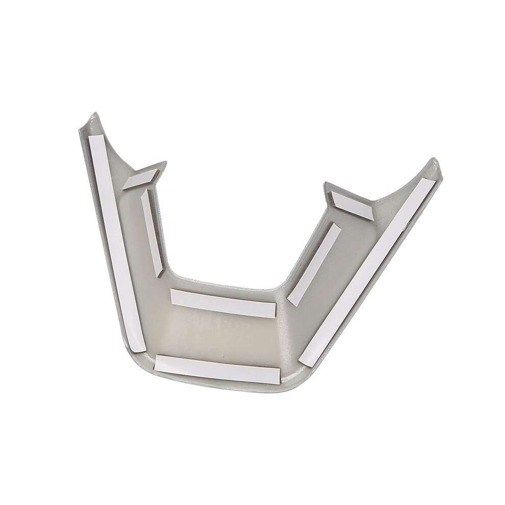 3Pcs Steering Wheel Cover Trim Steering Wheel Button Frame For Ford Fusion Mondeo 2013-2019 Silver 6132468355065
