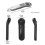 D13Pro Air Mouse with Touchpad Wireless PPT Pointer Bluetooth 2.4G Remote Control for PowerPoint/Tablet/Camera A 9