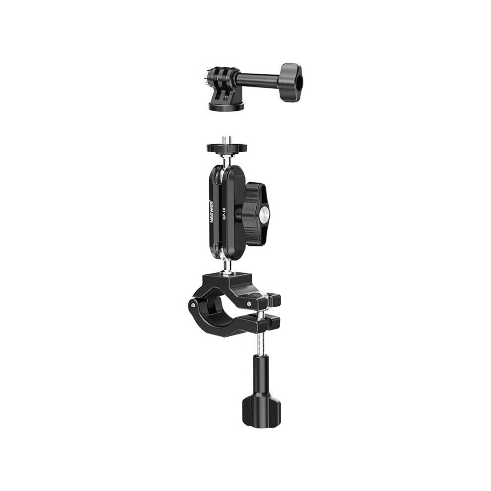 Neewer Bike Motorcycle Handlebar Mount For Gopro, Pole And Roll Bar Mount For Gopro For Insta360 For Dji Action Camera 4712262916901