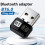 2Pcs USB Bluetooth 6.0 Adapter for PC Bluetooth Transmitter Receiver LMP14 for Desktop Laptop Keyboard Mouse Headset 2