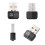 2Pcs USB Bluetooth 6.0 Adapter for PC Bluetooth Transmitter Receiver LMP14 for Desktop Laptop Keyboard Mouse Headset 10