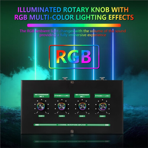 Mini Headphone Amplifier 2 Channels Stereo Audio Amplifier with Power Adapter Earphone Amp Charging Version 1