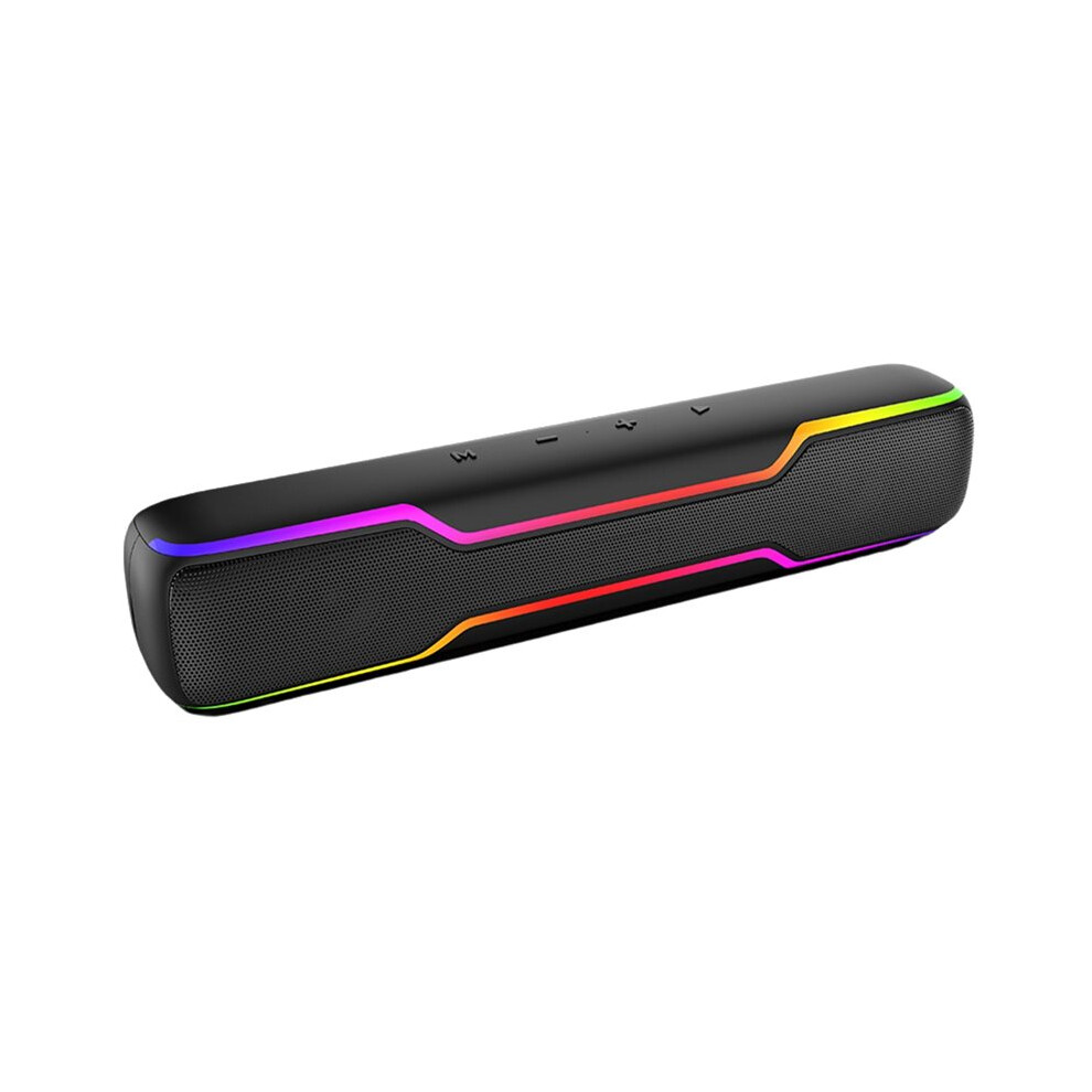 Protable Wireless Bluetooth Speaker With Rgb Soundbar Mini Speaker Soundbar Speaker For Desktop Laptop Light 4713894146766