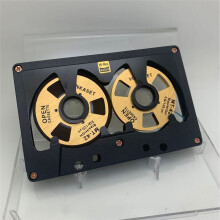 Cassette Audio Reel to Reel Cassette 50 Minute Blank Tape Double Sided Metal Reel Hollow Case Self-Made