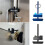 Stall  Safety Tool, Bathroom Stall Lock Keychain,  for Hotel Rooms,  Shaker Tool, () 6