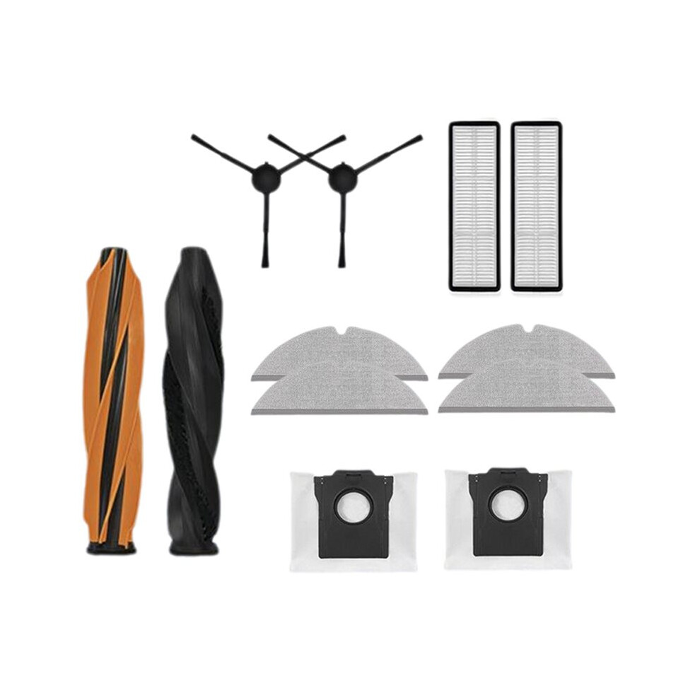 Replacement Accessories Kit For Dreame D20 Pro/D20 Plus Robot Vacuum Parts Main Side Brushes Filter Mop Cloth Dust Bag 6132295004150