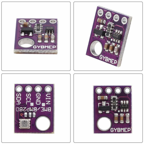3 StüCk BME280 5V Digitaler Sensor Temperatur Luftfeuchtigkeit Barometrischer Druck Sensor Modul I2C SPI BME280 Sensor Modul 1