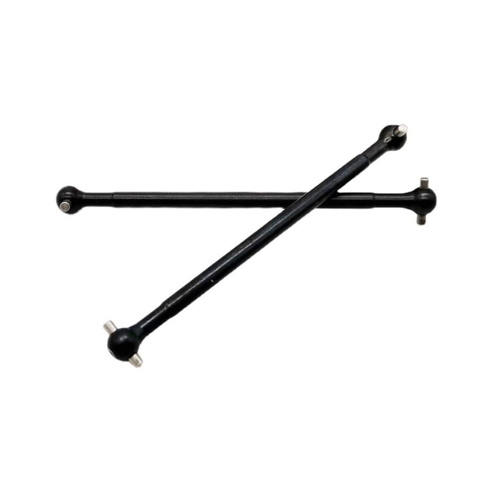2Pcs Metal Rear Dogbone Drive Shaft 7191 For Zd Racing Dbx-10 Dbx10 10421-S 9102 1/10 Rc Car Spare Parts Accessories Black 6132671358396