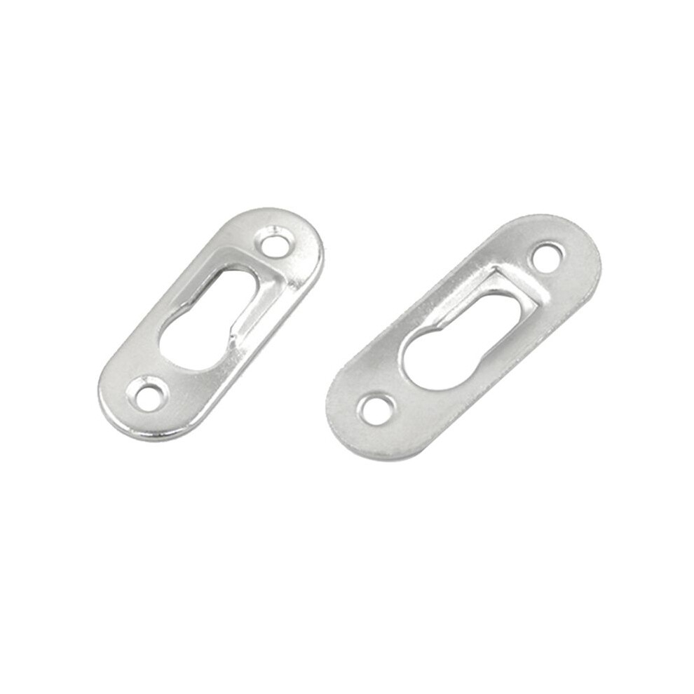 50Pcs Picture Hangers 42Mmx16mm Metal Keyhole Hanger Fasteners For Picture Photo Frame Furnniture Cabinet Accessory 6132555152645