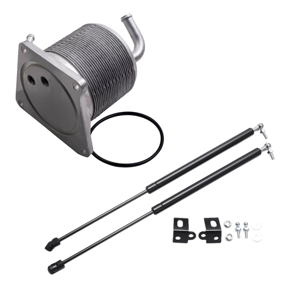 Bonnet Hood Strut Bars Support Buffer Lifting Hydraulic Rod With Cvt Transmission Oil Cooler Kit For Fix Upgrade 6131407780449
