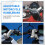 Adjustable Motorcycle Handlebars Handle Bar, Detachable Steering Hangers Handle Bars System for 125cc Scooter Silver 5