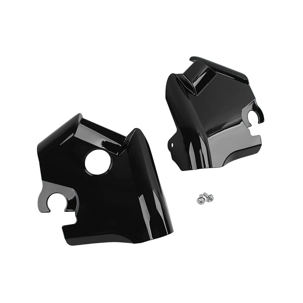 Motorcycle Front Fork Upper Frame Neck Covers For Yamaha Xvs400 Drag Star 1996-2017 V-Star 650 Xvs650 1997-2003 Black 4713541457788