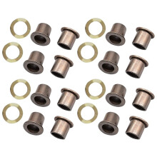 4Set Spindle Bushings Upper and Lower Bushings Bronze, King Pin Wave Washer, for Club Car Precedent  Carts 102288201
