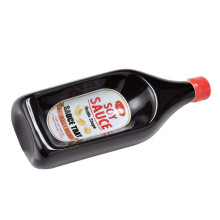 Creatieve tomatenketchup flesvorm keramische-Zwarte sauskom