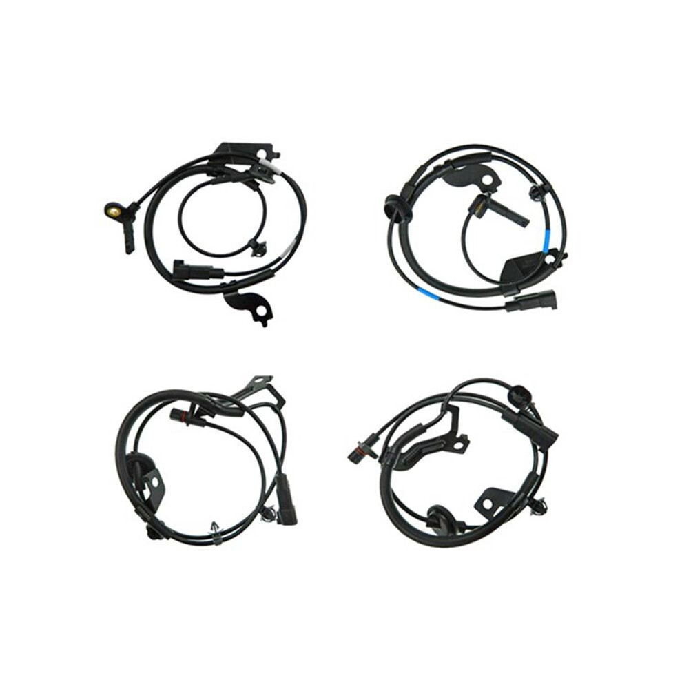 4Pcs Front+Rear Wheel Speed Sensor 4670A576 4670A575 4670A580 4670A579 For Mitsubishi Lancer Outlander 08-17 Abs Sensor 6134218565694