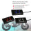 12V Battery Voltmeter Display Digital Voltmeter LED Indicator Universal for Car Motorcycle Voltage Meter Red Light 2