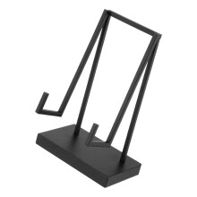 Universele zwart metalen ezelsstandaard past zich aan elke kamer