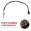 13627806254 EGT Sensor Exhaust Gas Temperature Sensor for 5