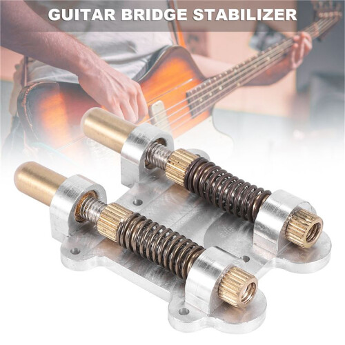 Guitar Brass Double Tremolo Bridge Stabilizer Stopper Stabilizing Device Arming Adjuster Tremsetter ESP Style 2