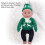 Baby Mädchen Puppenkleidung Weihnachtspullover 12