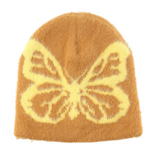 Chapeau de décoration avec nœud papillon, chapeau unisexe-Jaune