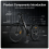 SameBike SAMEBIKE 15Ah 26" Urban Electric Bicycle,white 6