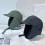 Chapeau de protection coupe-vent, multifonctionnel,-Violet 4