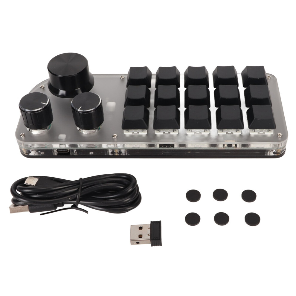 Innovative Mechanical Keyboard, Customizable Knobs For Seamless Control, Supports Multiple Operating Systems, Ergonomically Designed For Enhanced Work 9486358998533