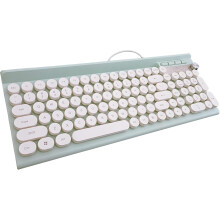 Clavier de jeu multimédia, clavier filaire ultra-compact compatible Windows, rétroéclairage LED arc-en-ciel, plug and play pour ordinateurs