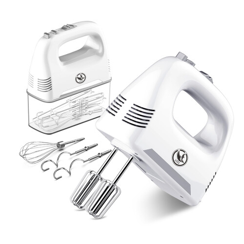 Electric Hand Blender for Kitchen Use with Compact Design