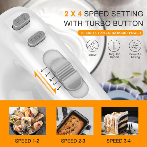 Electric Hand Blender for Kitchen Use with Compact Design 1