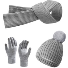 Ensemble de chapeaux de rue à la mode, chapeau de vie-Gris