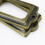 (As show, One size) 12PCS Antique Brass Metal Label Pull Frame Handle File Name Card Holder 1