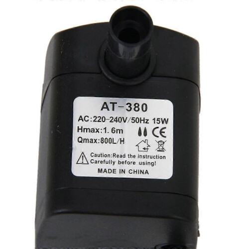 Υποβρύχια αντλία AC 220-240V 15W Αντλία νερού Αντλία σιντριβανιού Αντλία λίμνης ενυδρ 2